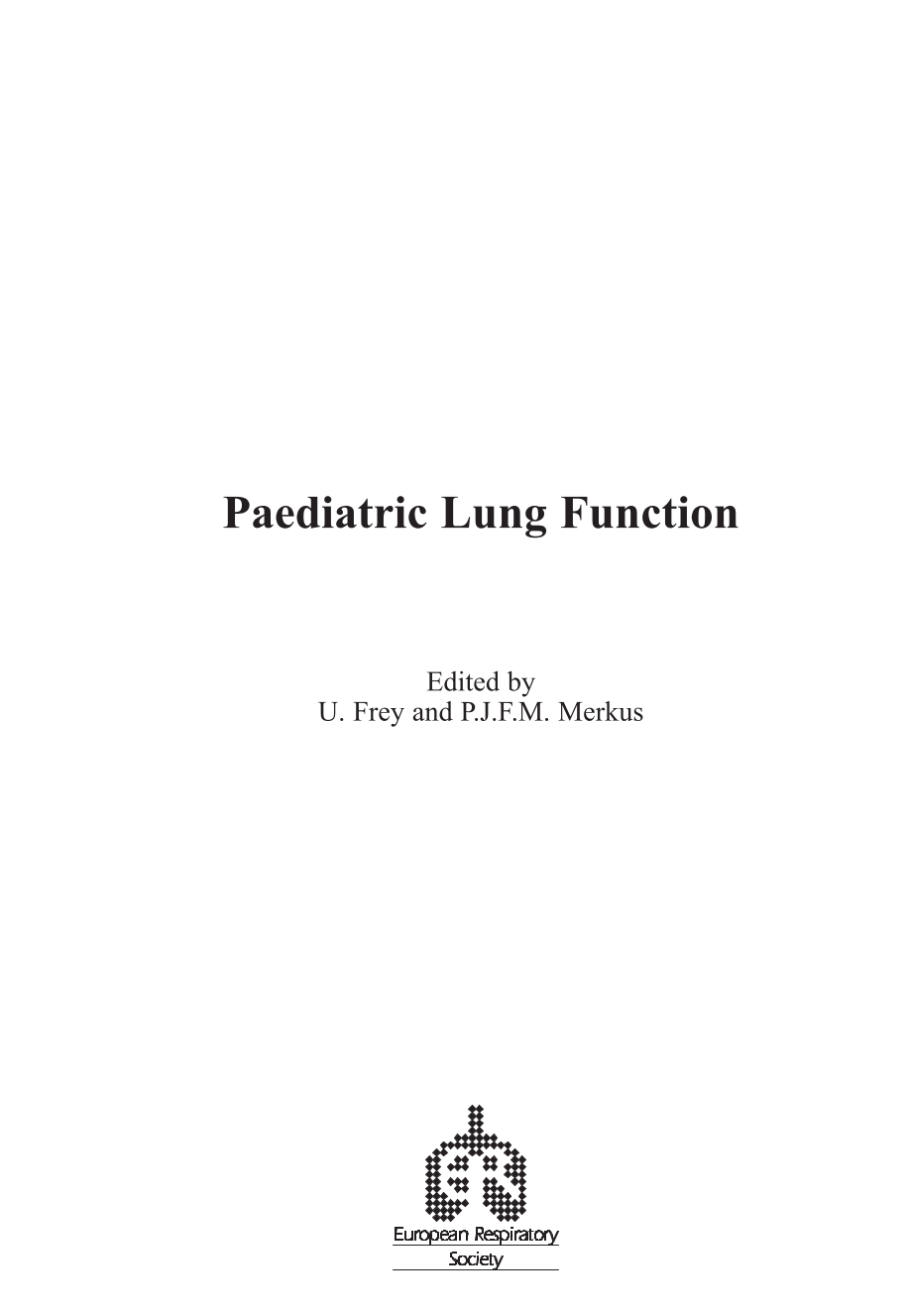 Paediatric Lung Function page iv