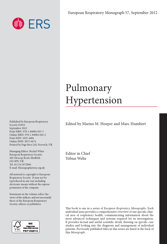 Pulmonary Hypertension Page I