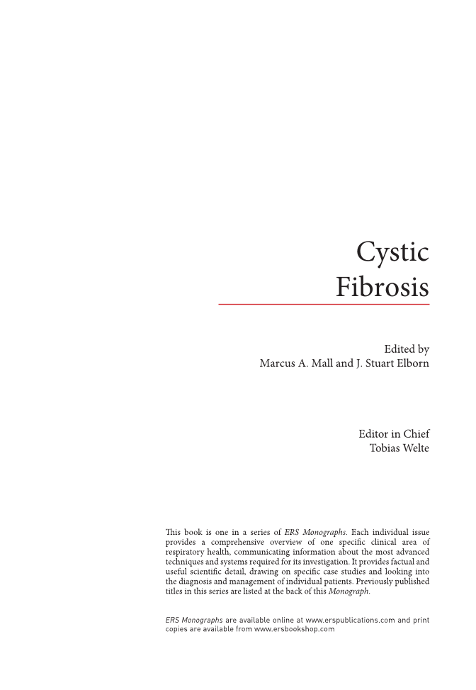Cystic Fibrosis page front matter1