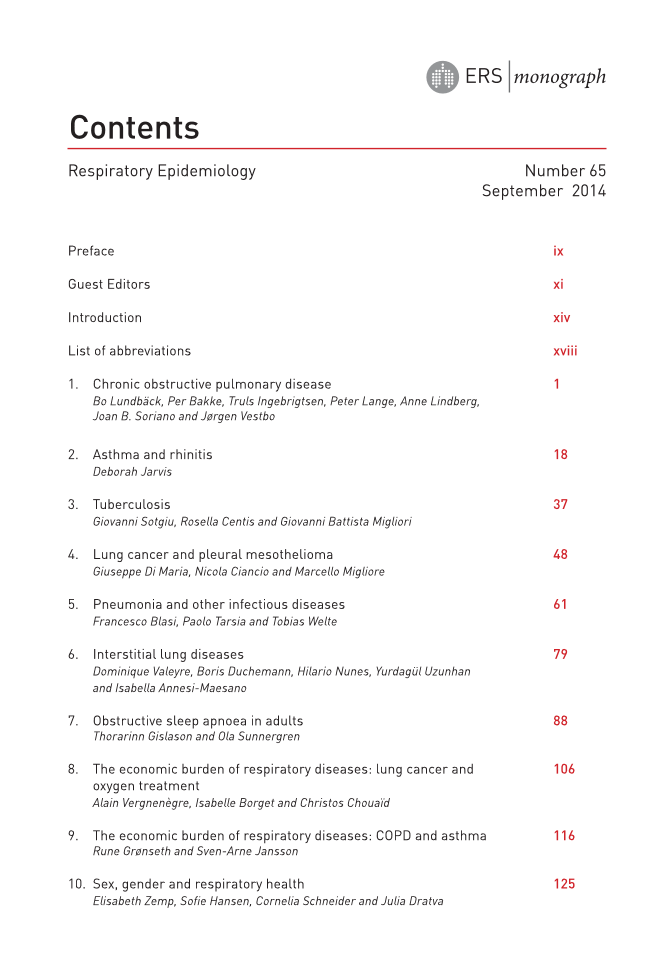 Respiratory Epidemiology page front matter3