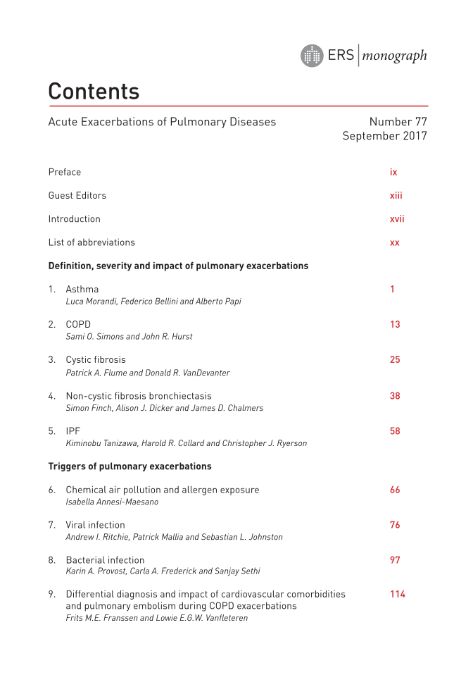 Acute Exacerbations of Pulmonary Diseases page 4
