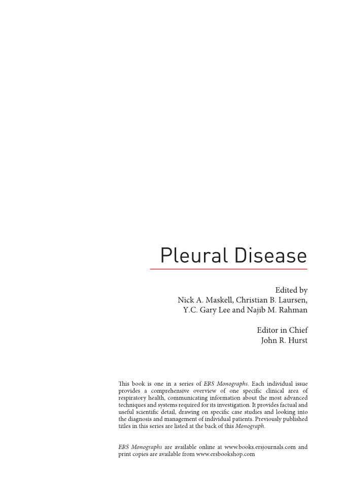 Pleural Disease page 2