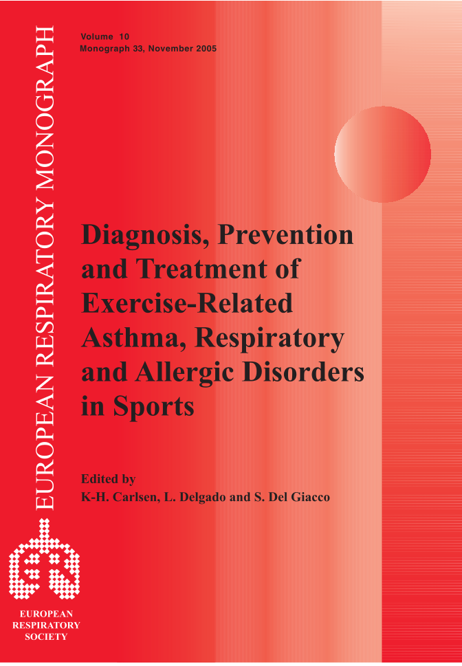 Diagnosis, Prevention and Treatment of Exercise-Related Asthma, Respiratory and Allergic Disorders in Sports page Front Cover1