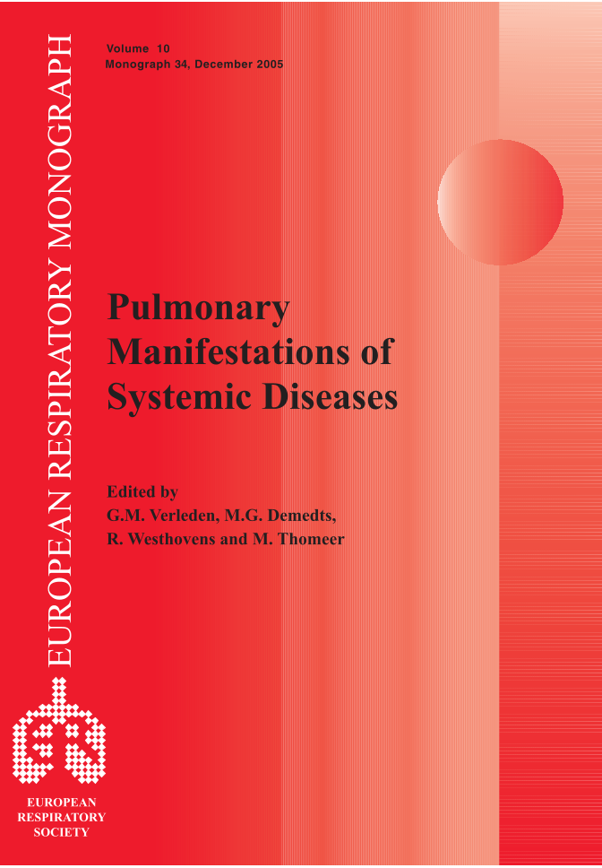 Pulmonary Manifestations of Systemic Diseases (out of print) page Front Cover1