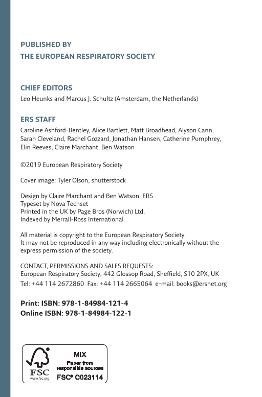 ERS practical Handbook of Invasive Mechanical Ventilation page ii