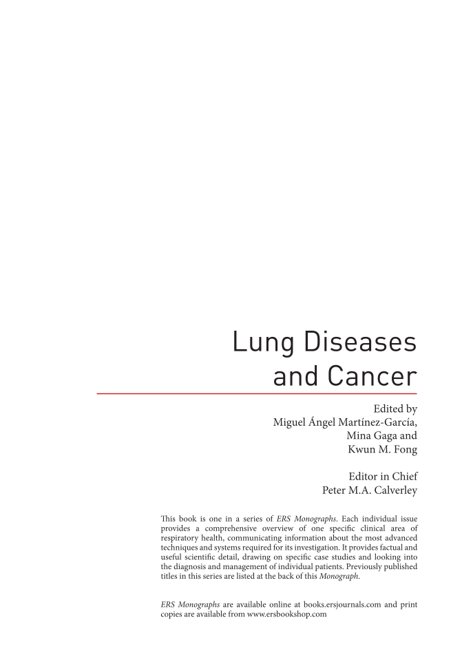 Lung Diseases and Cancer page 2