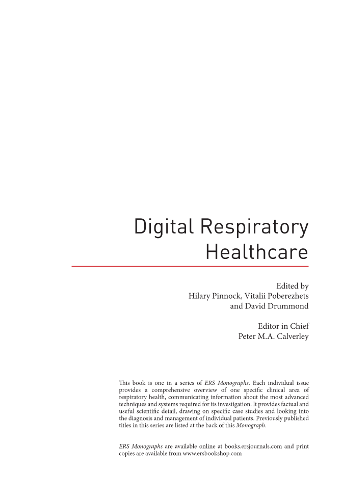 Digital Respiratory Healthcare page 2